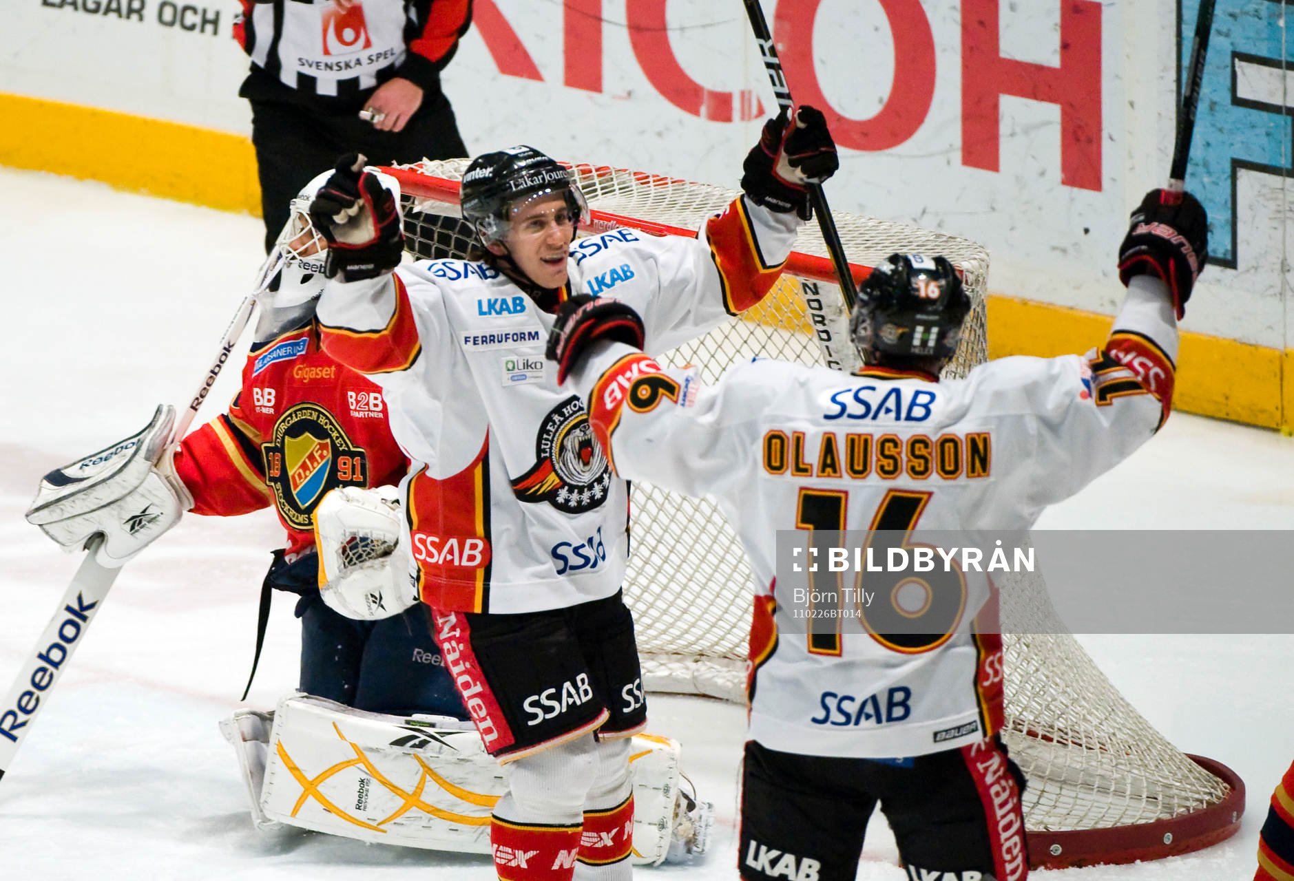 Sebastian Enterfeldt, Luleå, jubel