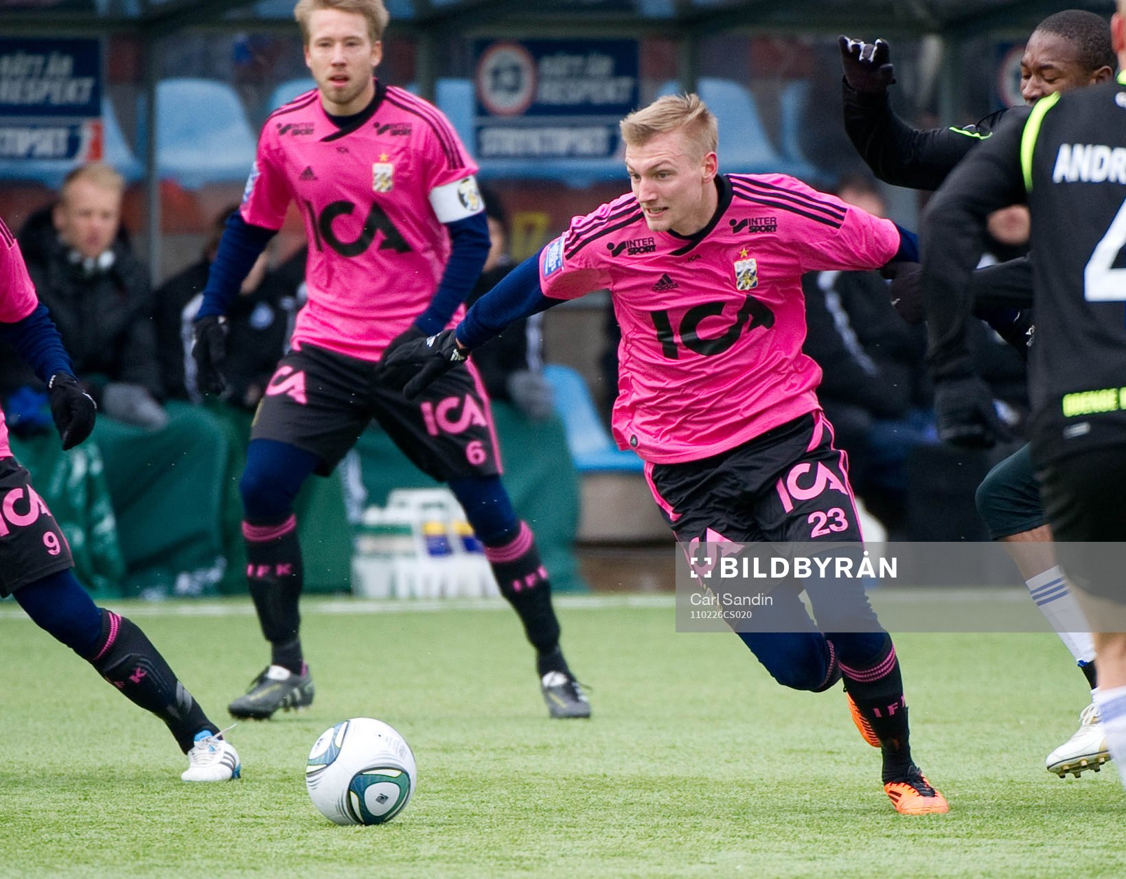 Fotboll, Allsvenskan, träningsmatch, IFK Göteborg -