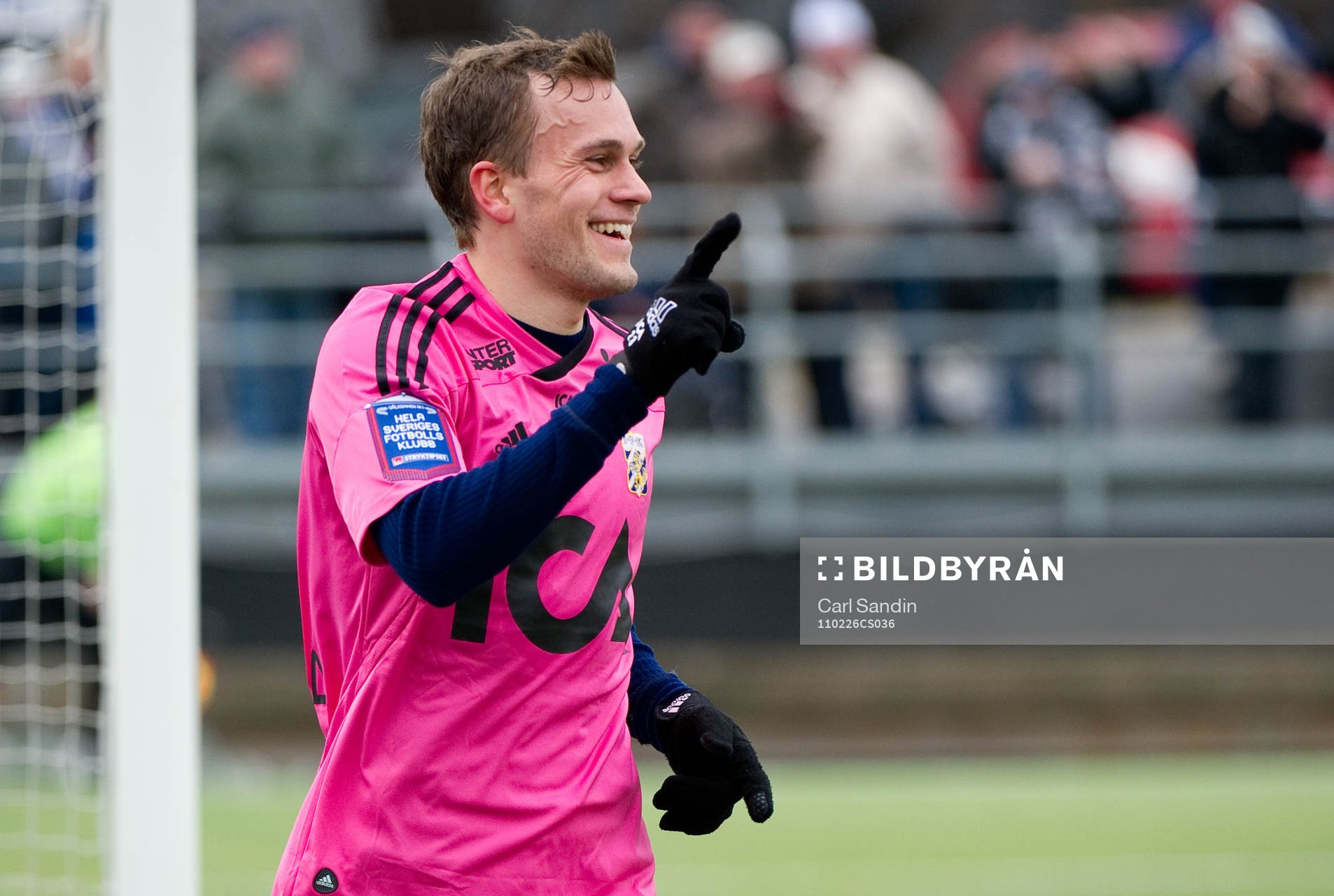  Logi Valgardsson, IFK Göteborg, jubel.