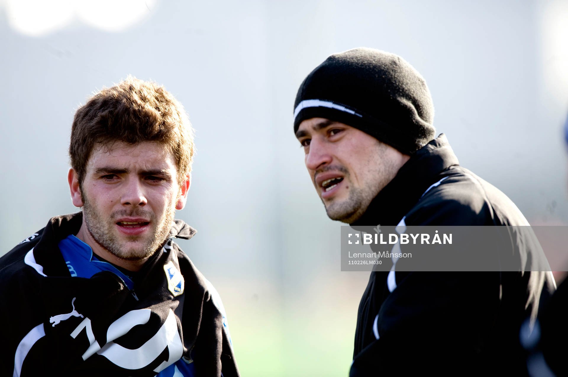 Josep Clotet Ruiz, ny tränare, ger instruktioner till Javi