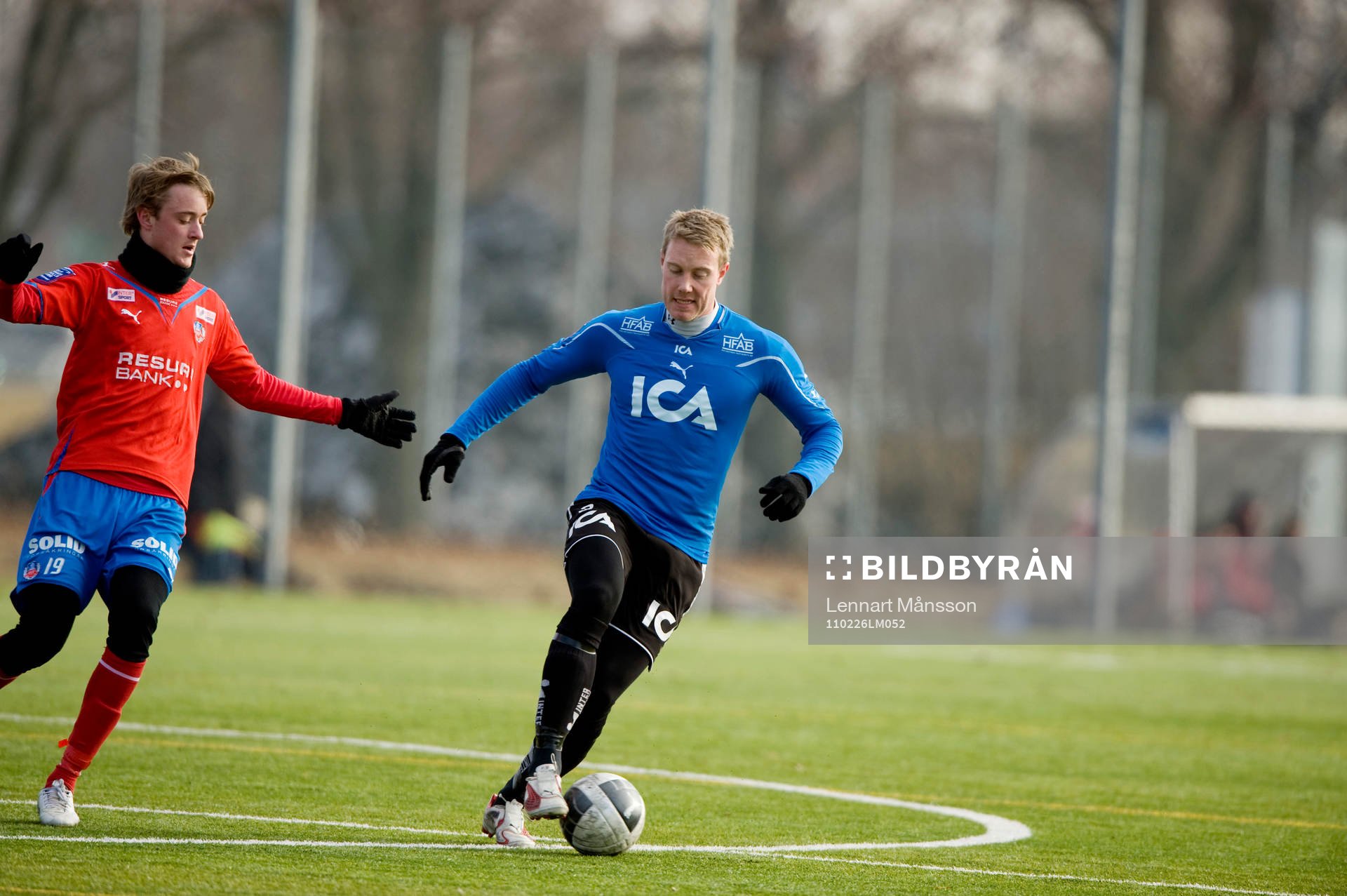 Rasmus Jönsson, Helsingborg och Johnny Lundberg, Halmstad