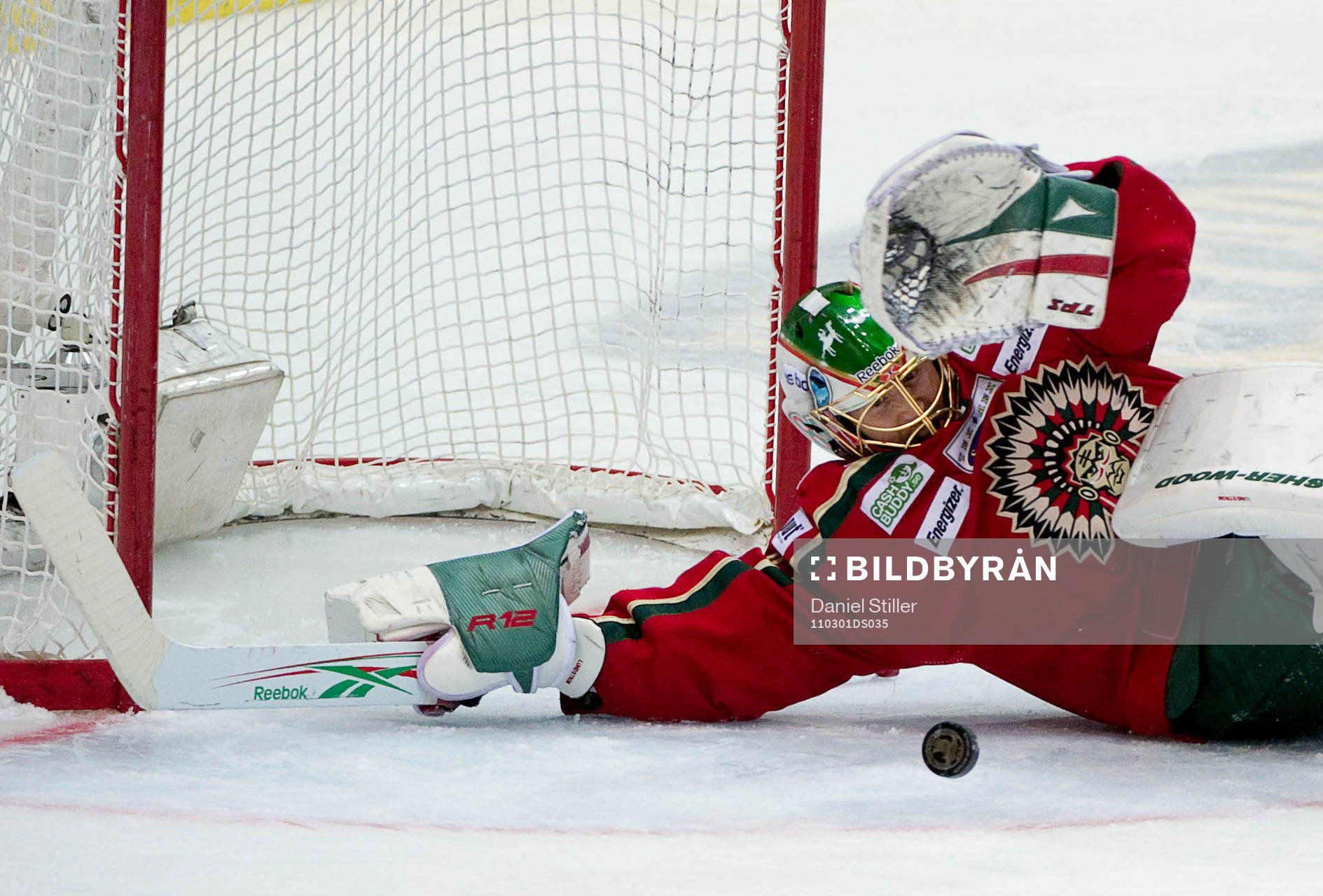 Joakim Lundström, målvakt Frölunda
