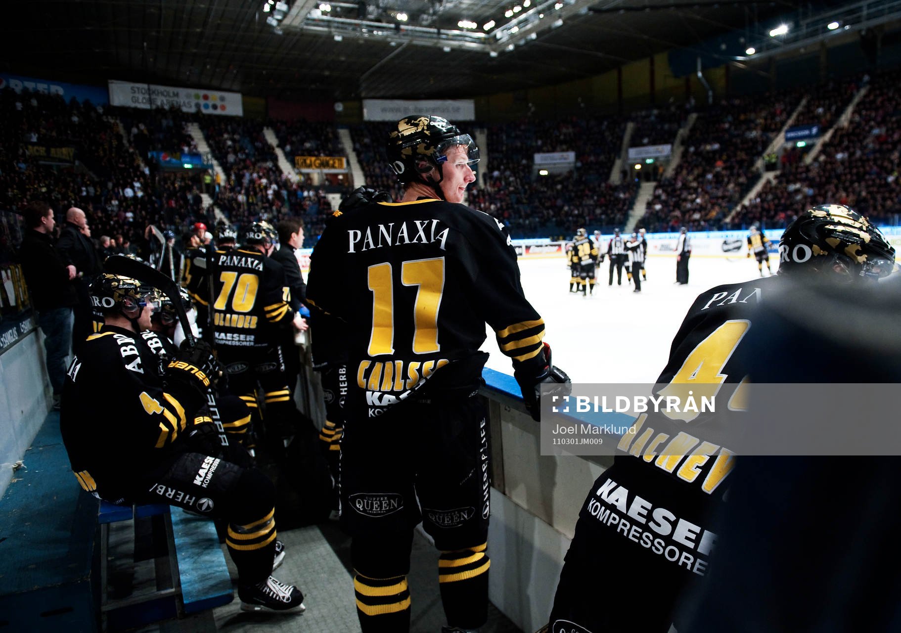 Fredrik Carlsson, AIK, står i båset