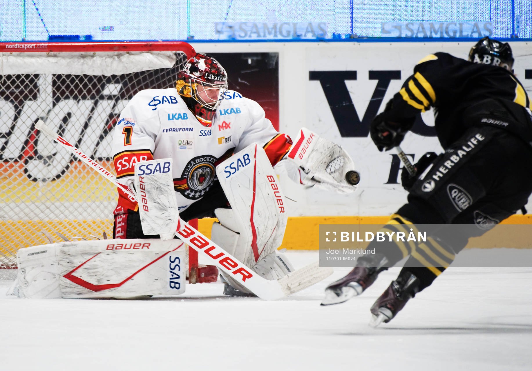 David Rautio, målvakt, Luleå, räddar