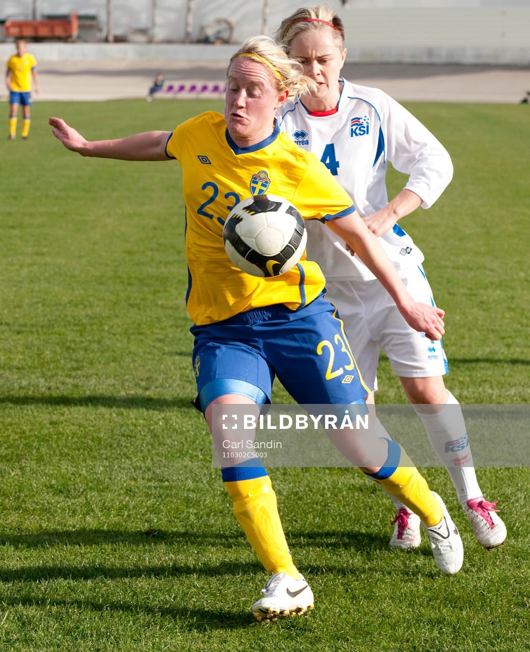 Marie Hammarström, Sverige, Edda Gardarsdottir, Island