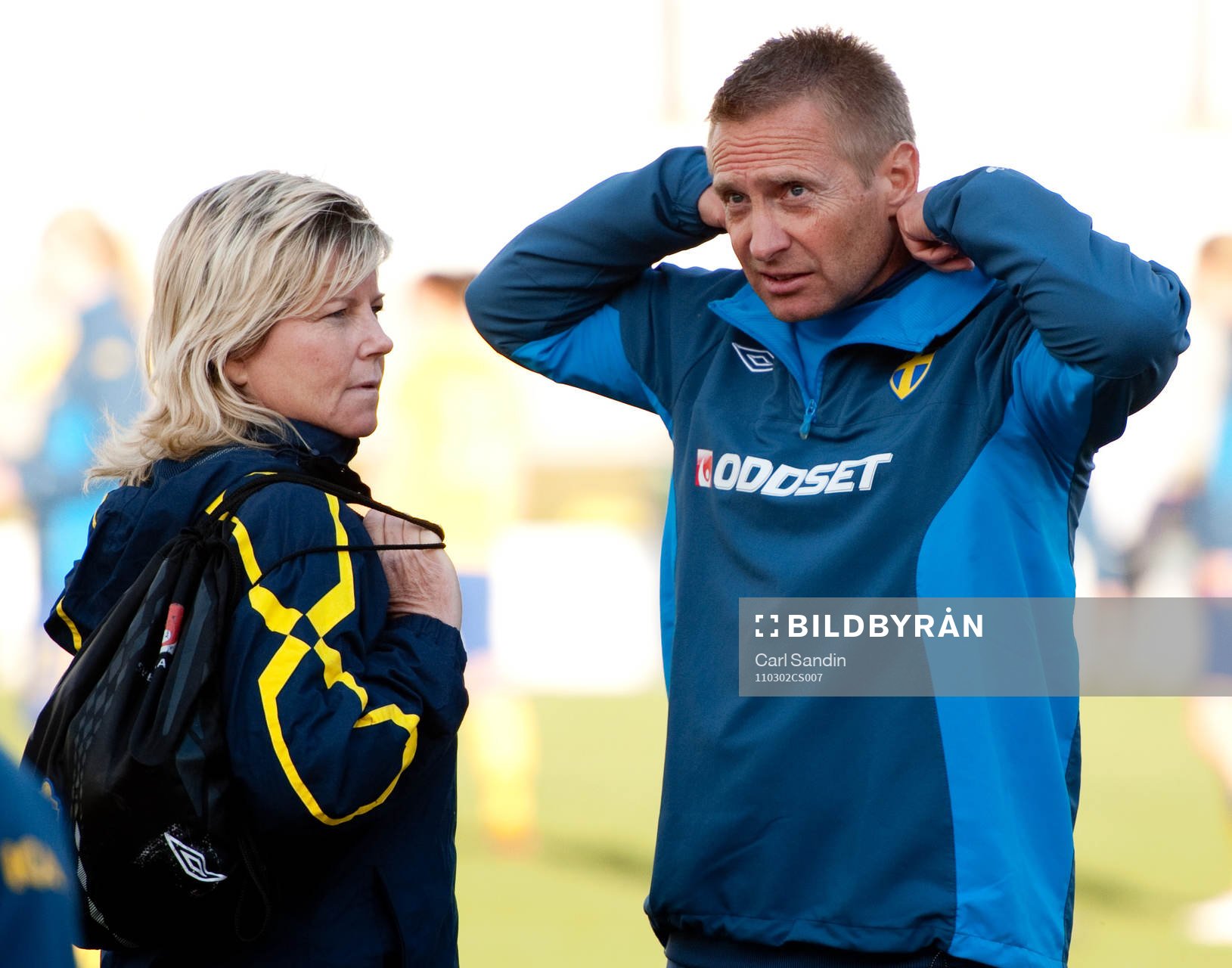 Marika Dominski Lyfors, Thomas Dennerby, förbundskapten,