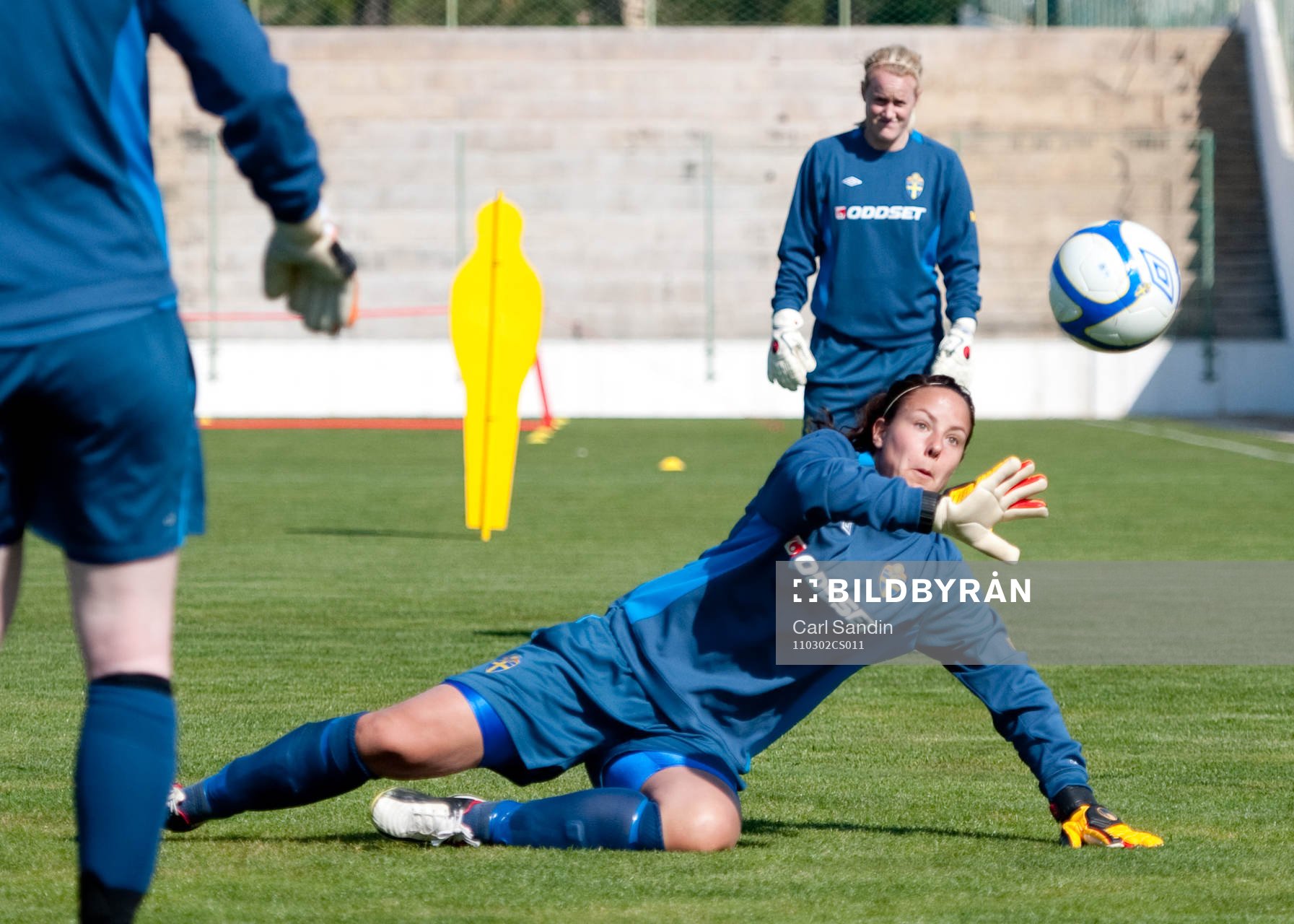 Carola Söberg, målvakt