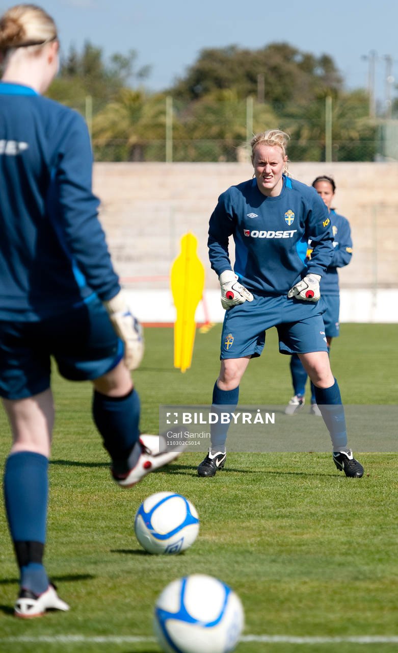 Kristin Hammarström, målvakt