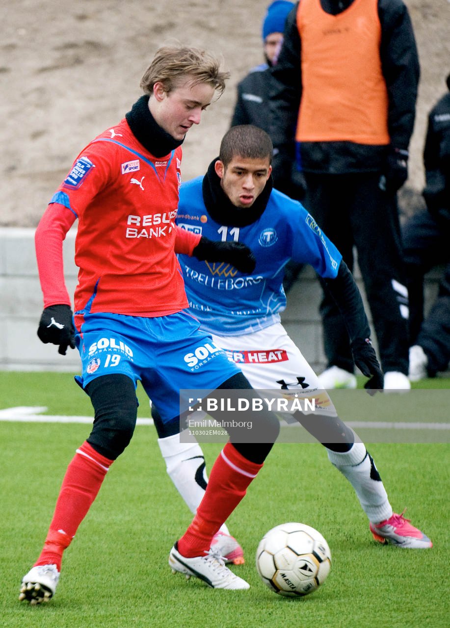 Rasmus Jönsson, Helsingborg och Thiago Pinto Borges,