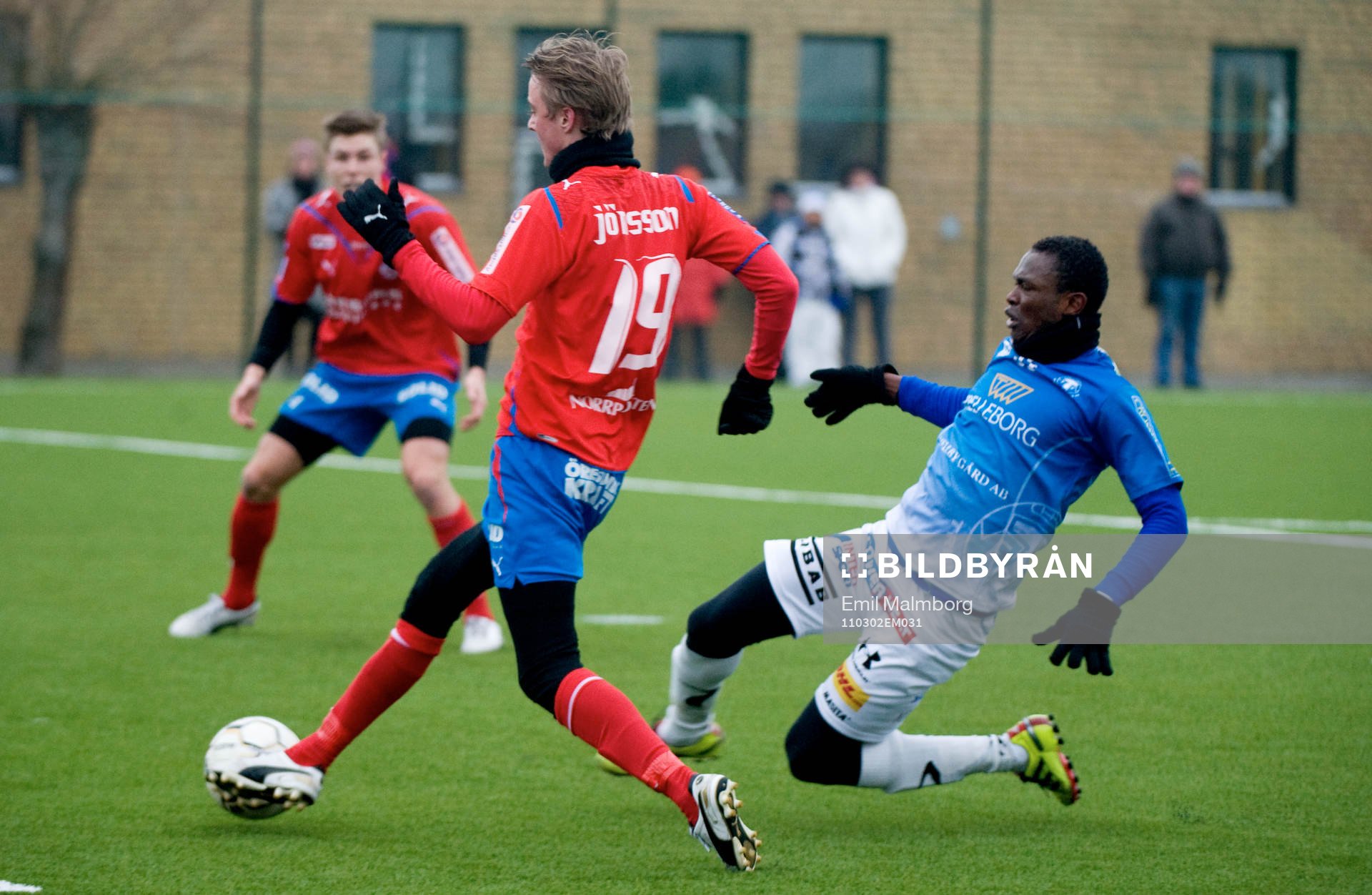 Rasmus Jönsson, Helsingborg spelar fram till 1-2