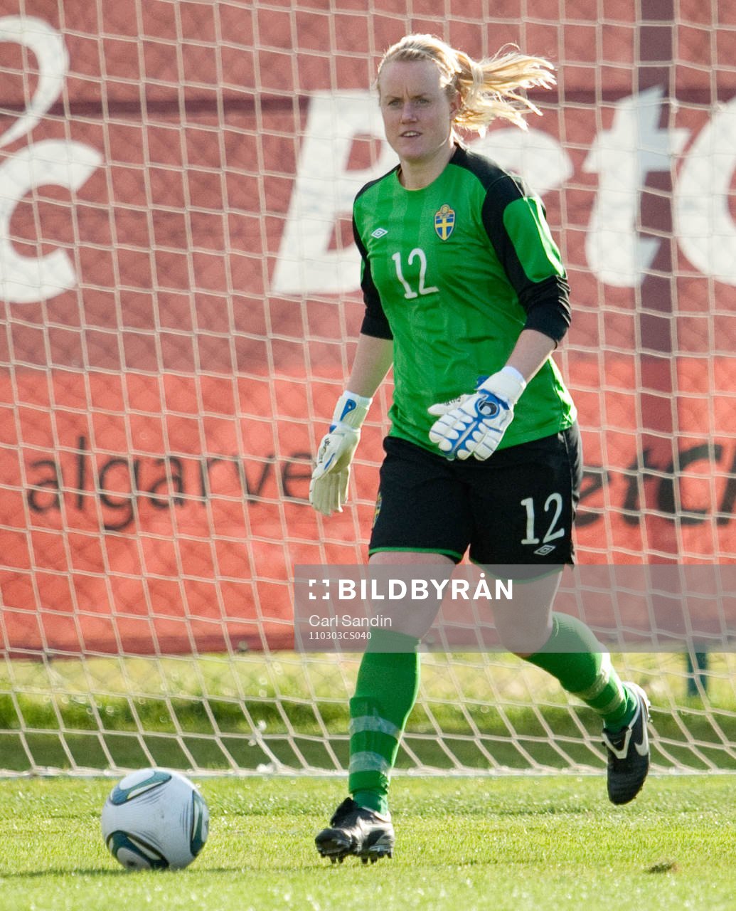 Kristin Hammarström, målvakt, Sverige