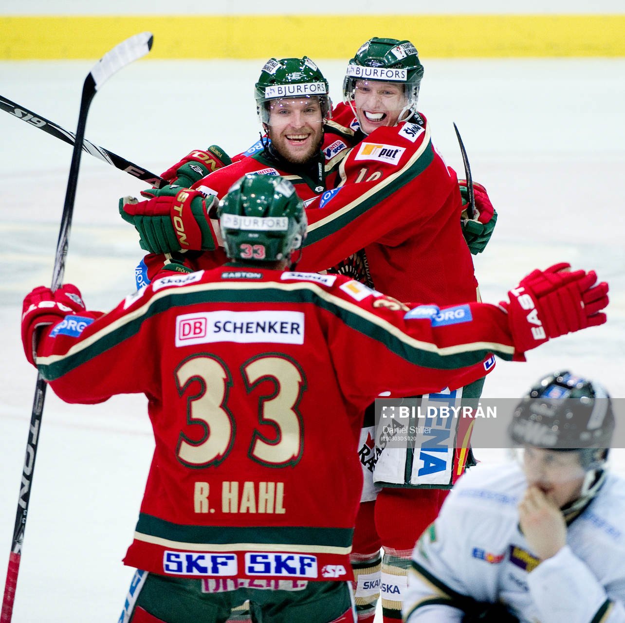 Mikko Mäenpää, Frölunda, gör 2-1, jubel Johan