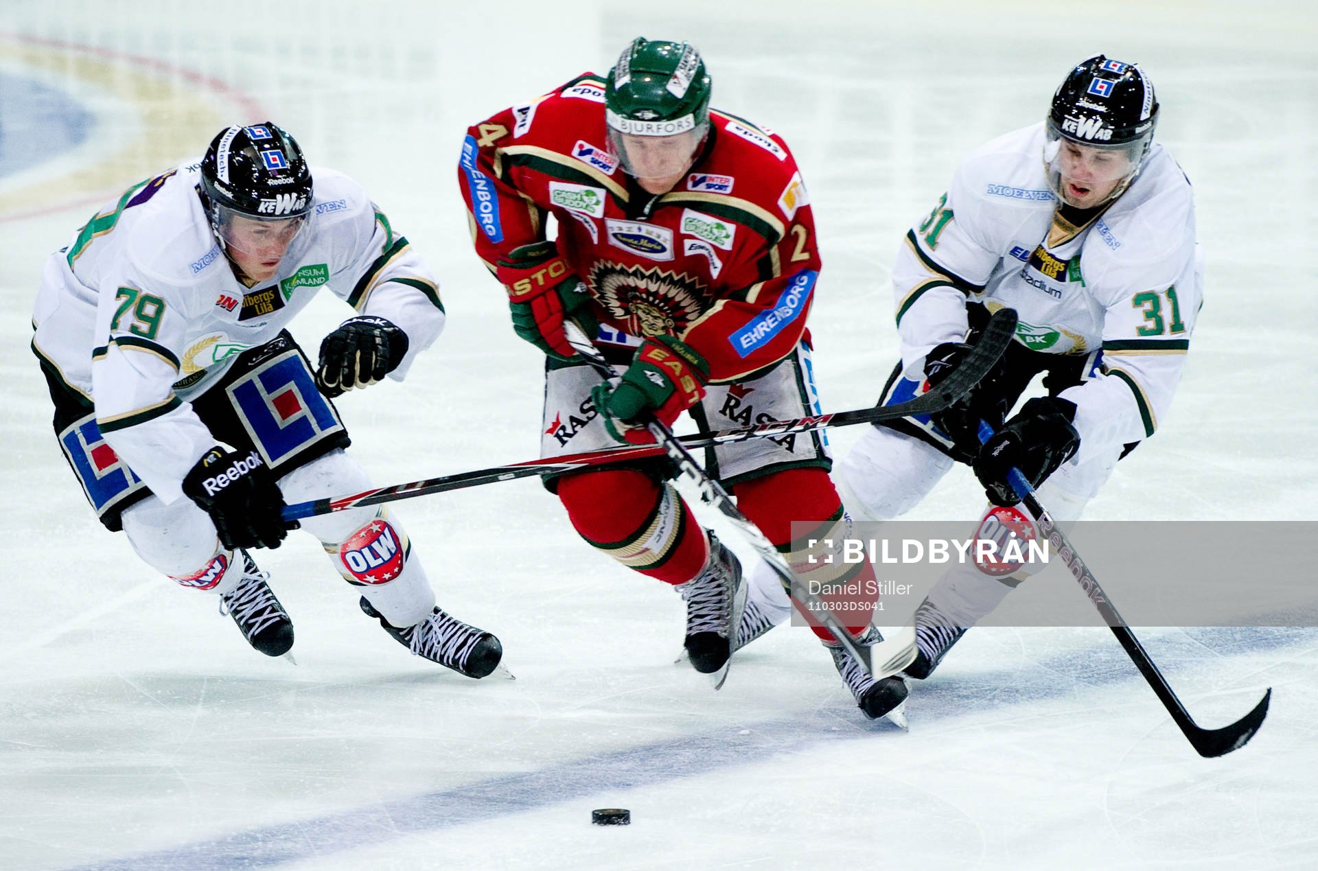Niklas Andersson, Frölunda, Patrik Lundh, Dick Axelsson,