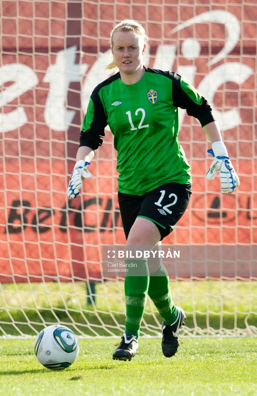 Kristin Hammarström, målvakt, Sverige