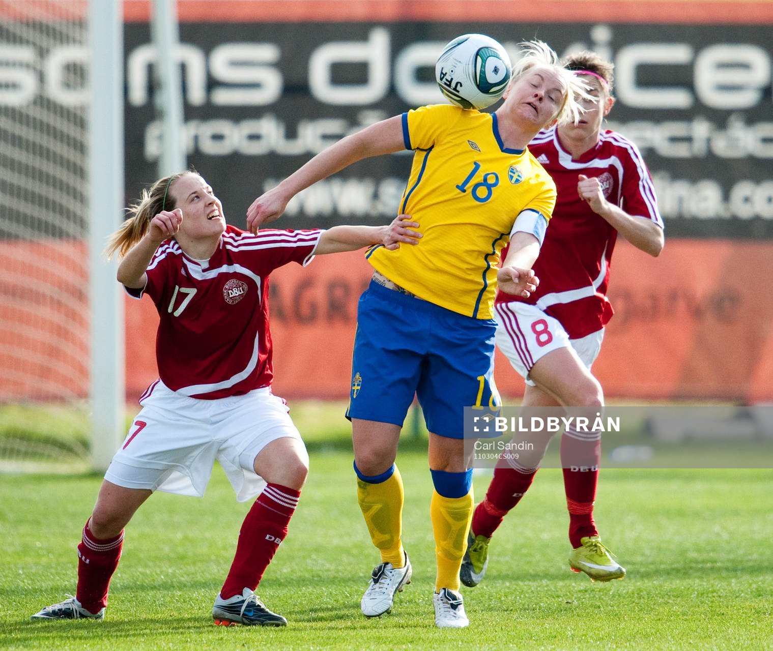 Katrine Korsgaard, Danmark, Nilla Fischer, Sverige