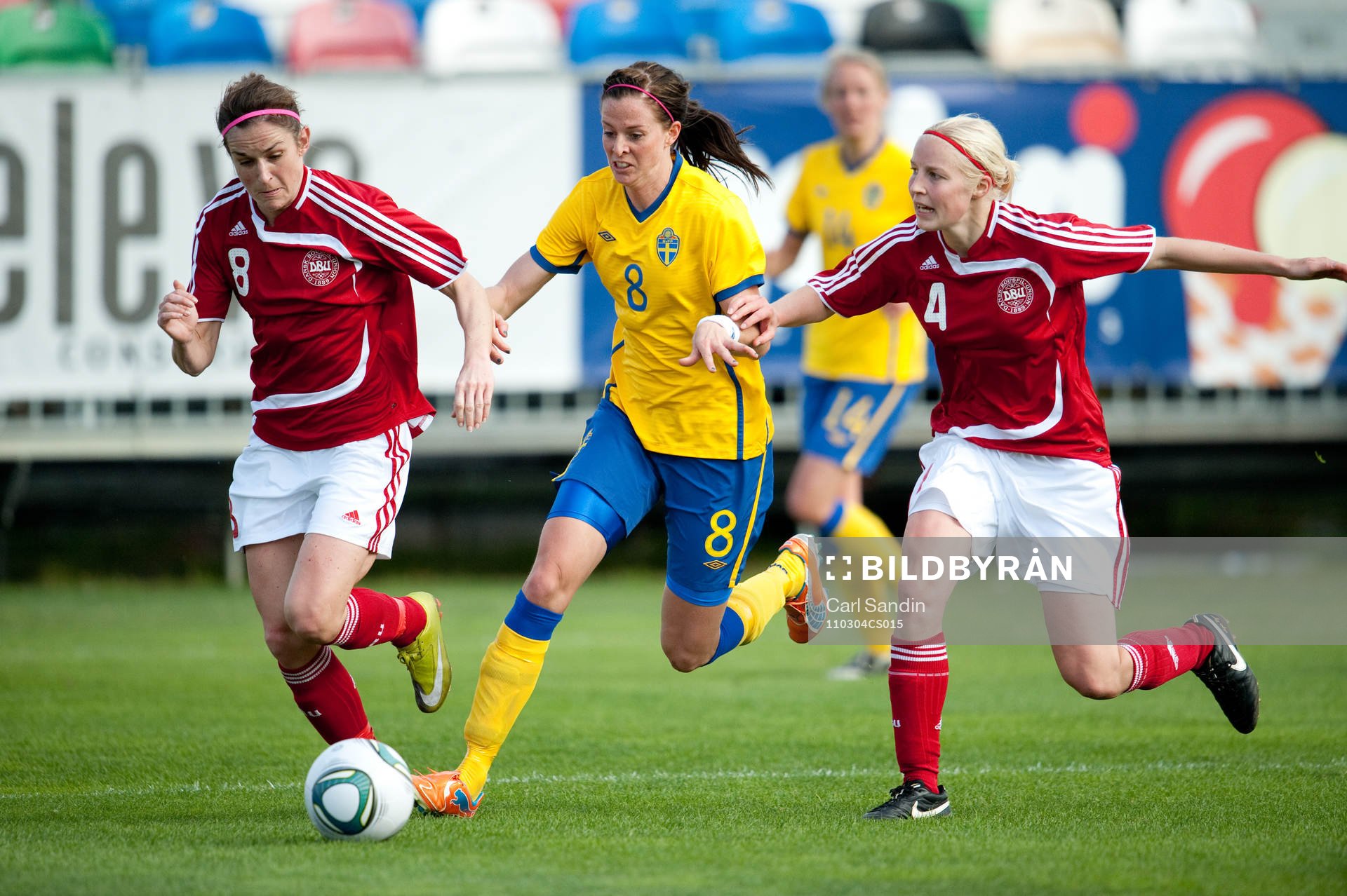  Julie Rydahl Bukh, Danmark, Lotta Schelin, Sverige, Christina Öyagen Örntoft, Danmark.