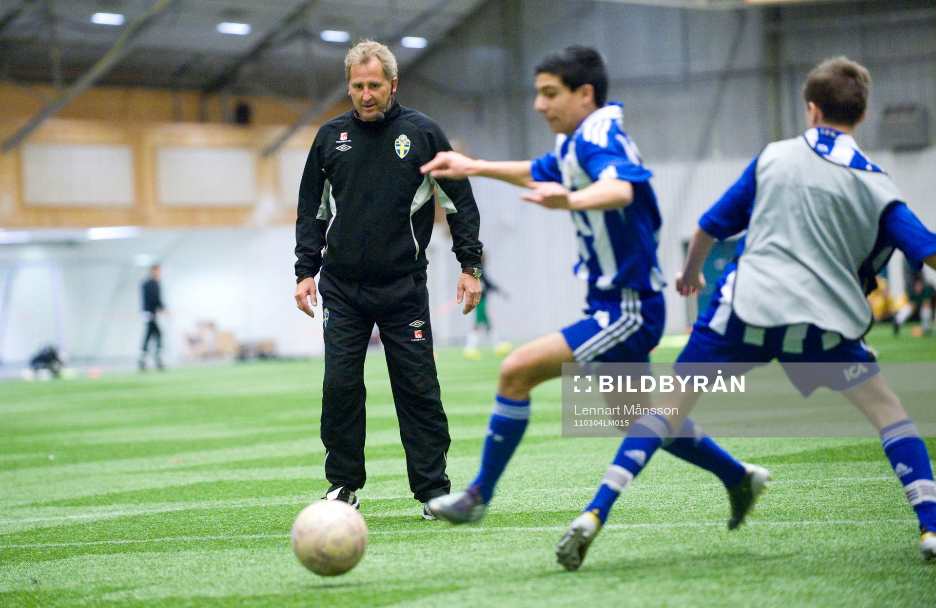 Förbundskapten Erik Hamrén tränade IFK Göteborgs