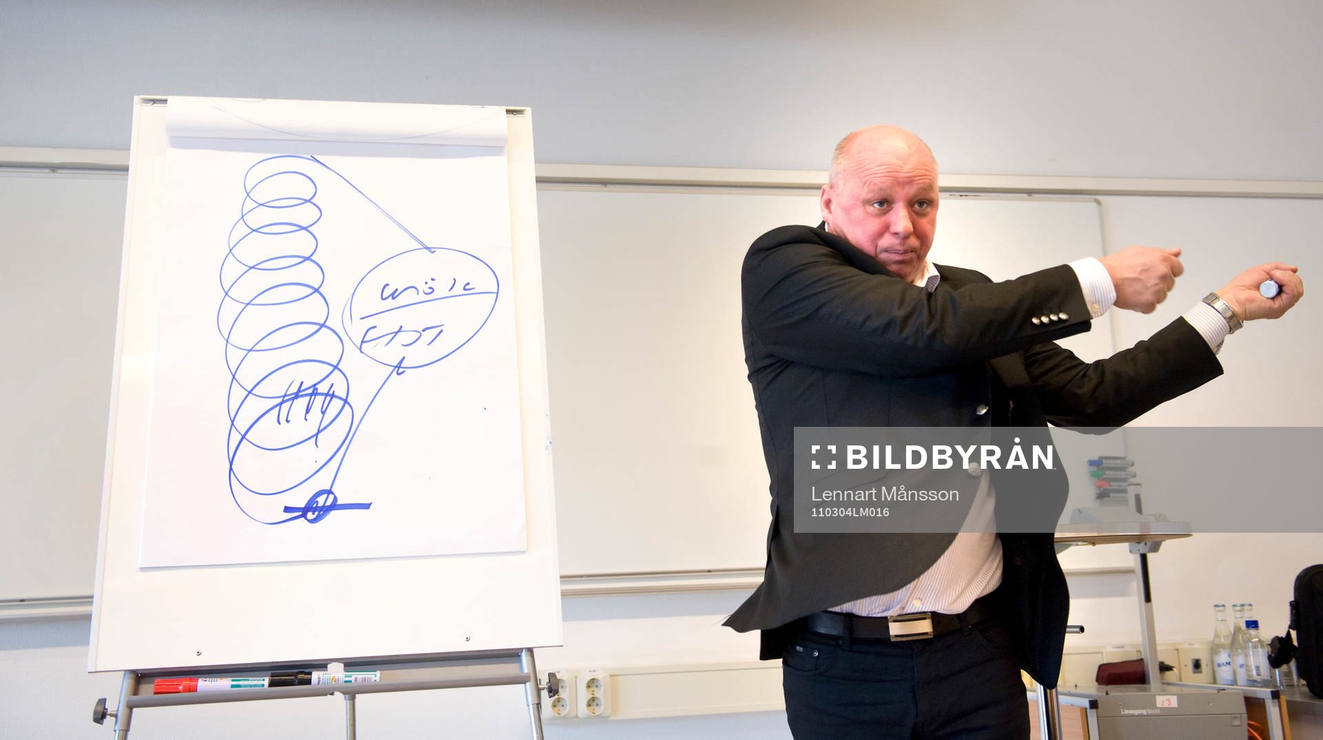Förbundskapten Paal Evjent, föredragshållare