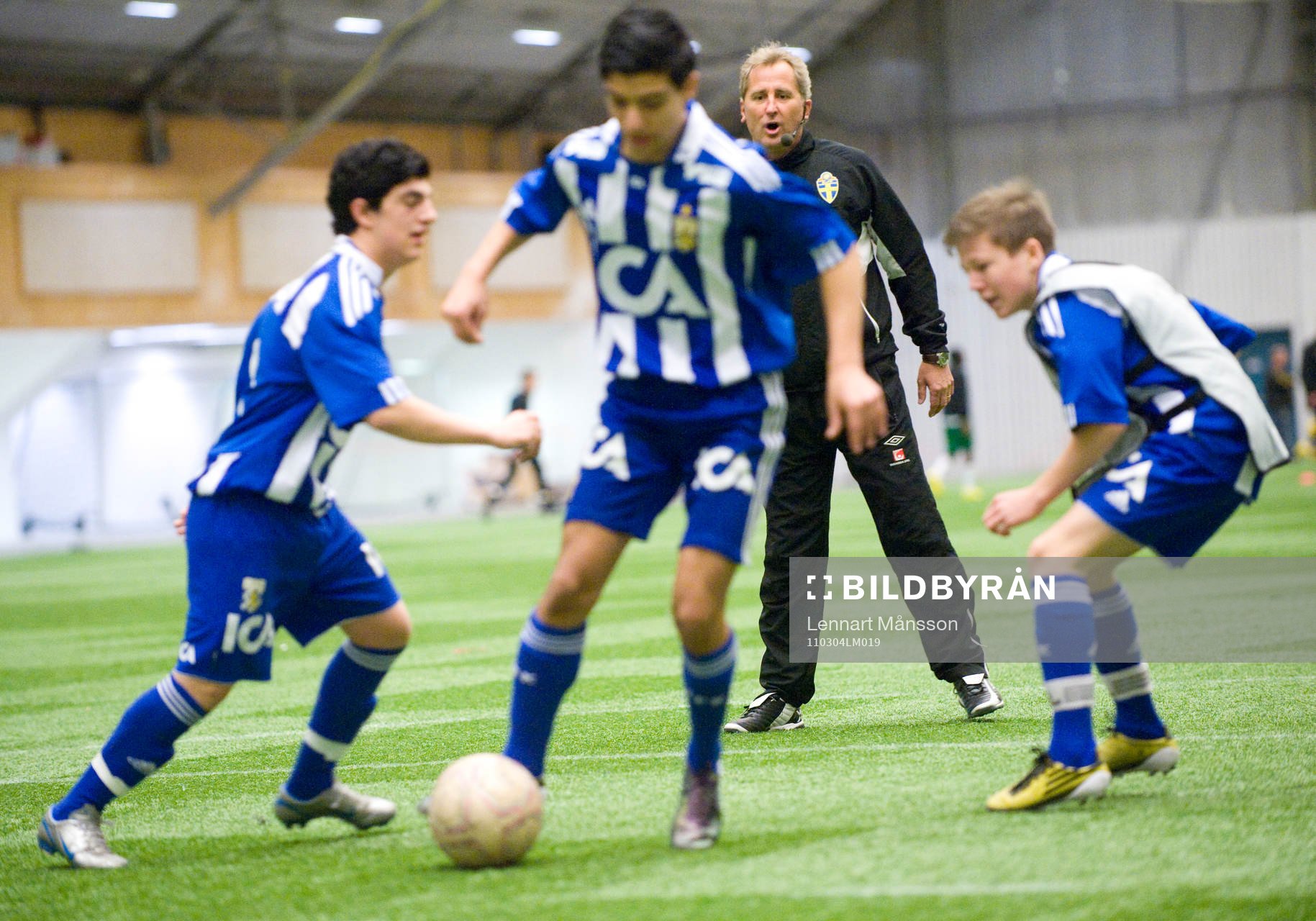 Förbundskapten Erik Hamrén tränade IFK Göteborgs