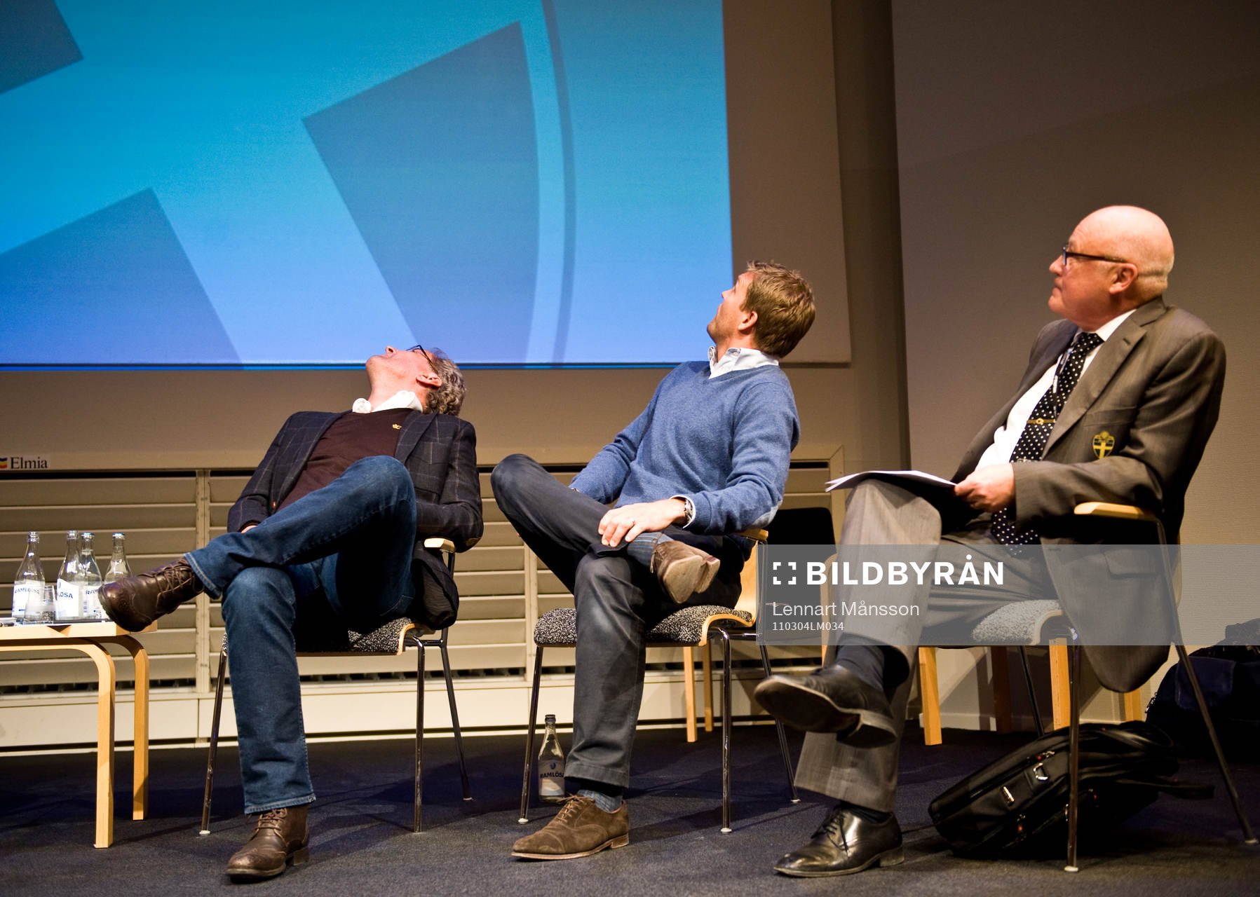 Paneldebatt,  men vad tittar dom på? Förbundskapten Erik