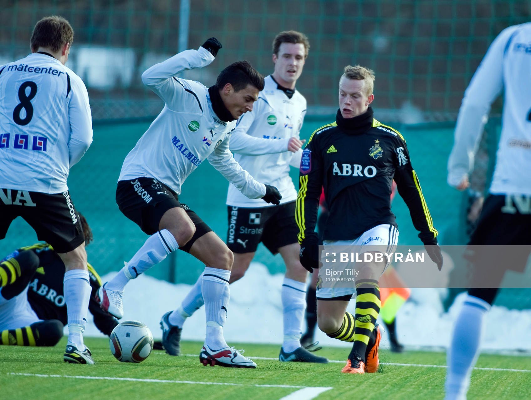 Ahmed Yasin, Örebro och Daniel Gustavsson, AIK