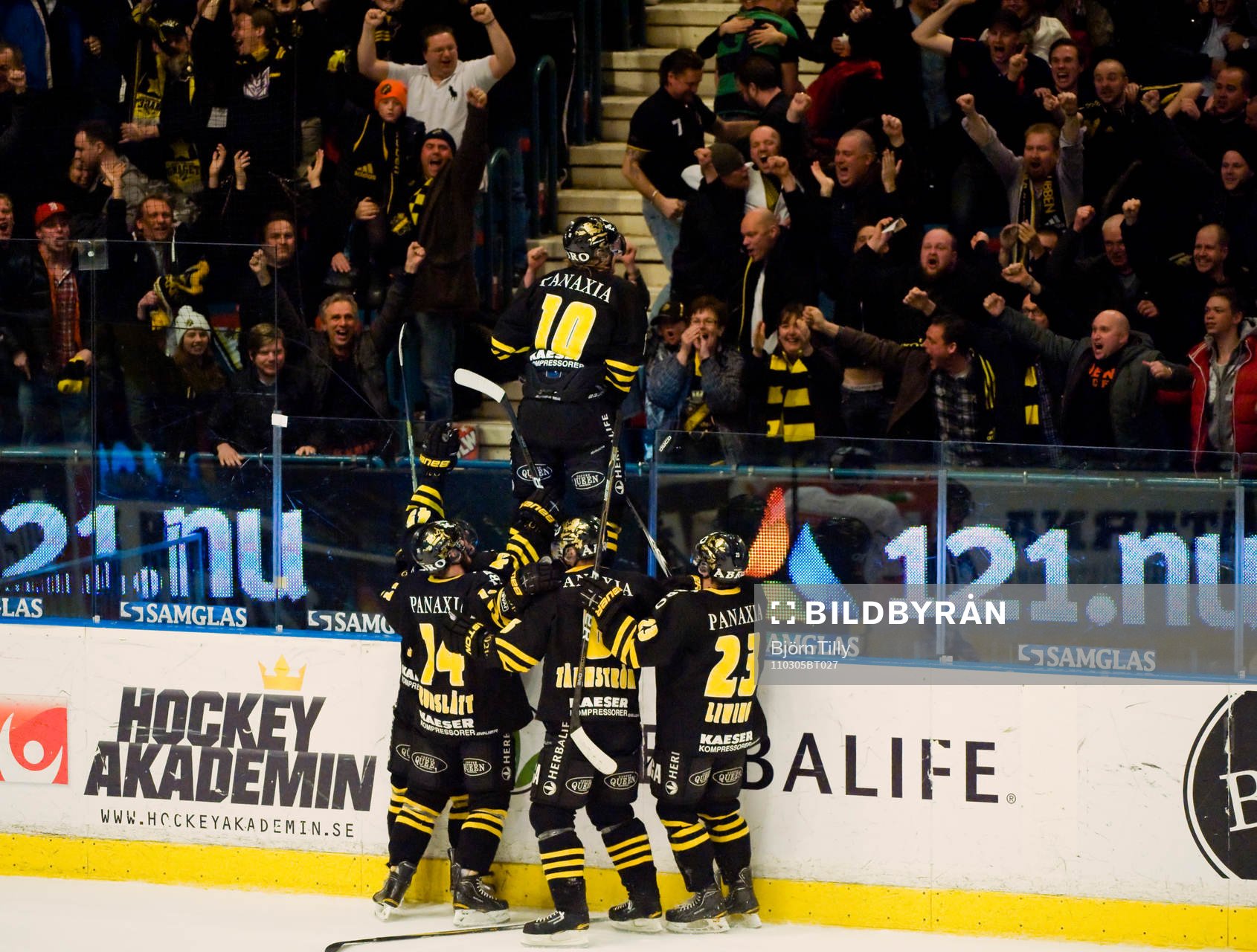 Richard Gynge, AIK, jubel