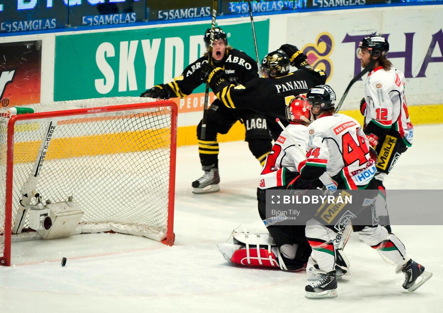 Richard Gynge och Daniel Rudslätt, AIK