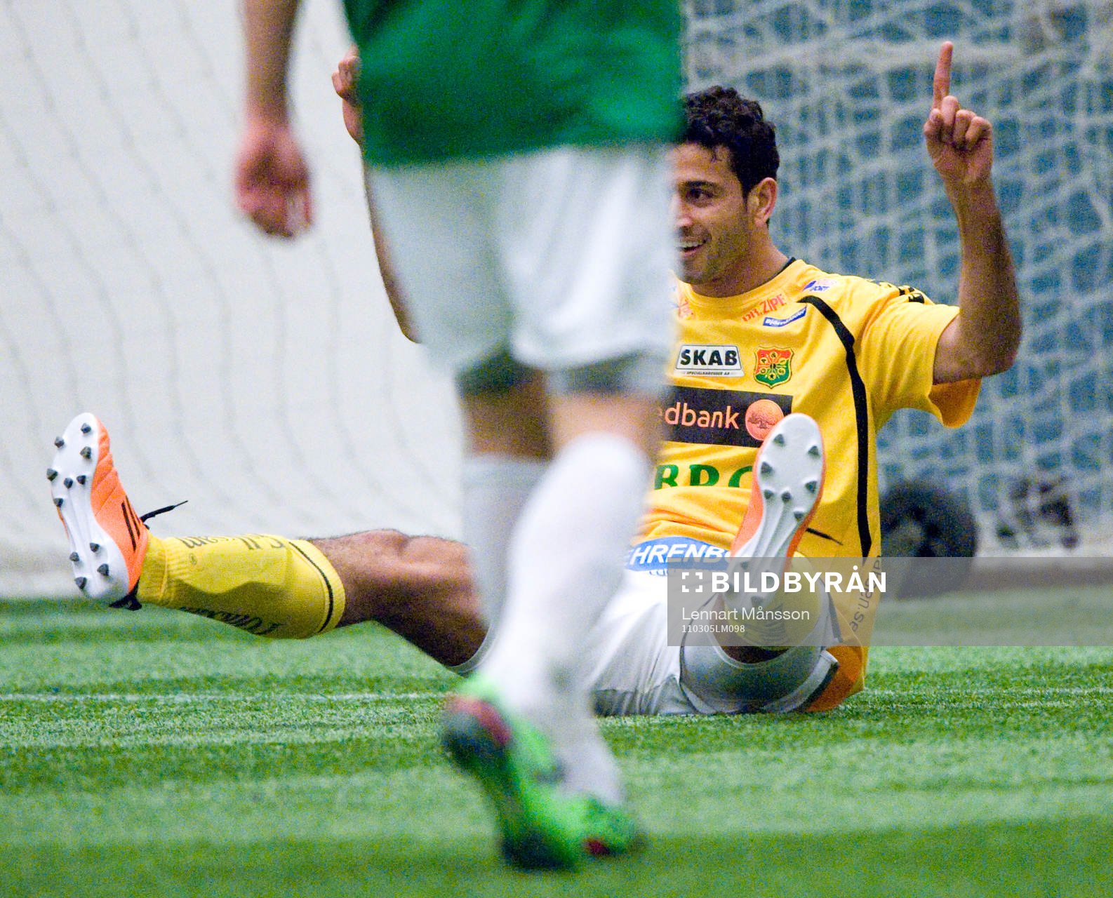 1-1, 3-målsskytten Mehdi Ben Dhifallah gör sitt första