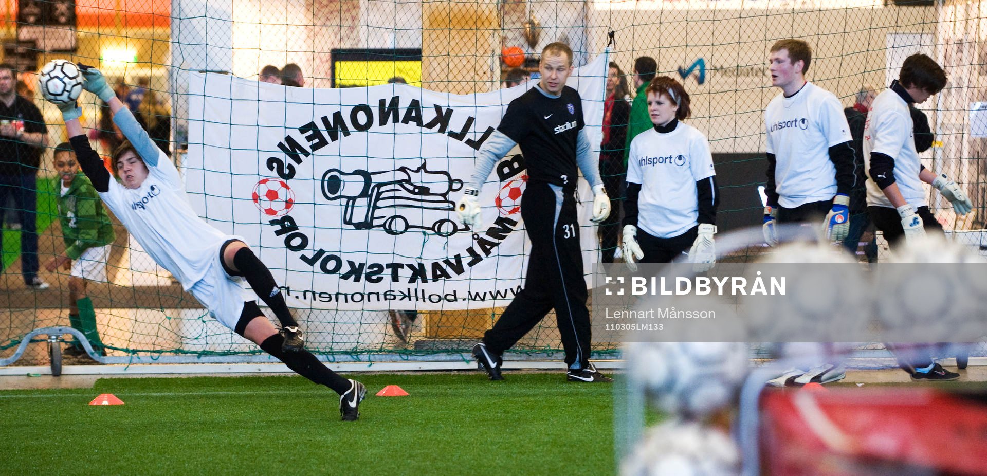 Bollkanonen,  gamle målvaktskanonen Håkan Svensson är