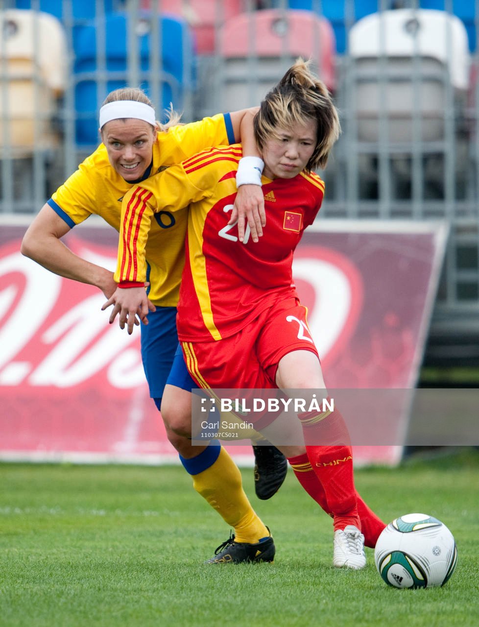 Sara Thunebro,  Sverige, Zhou Feifei, Kina