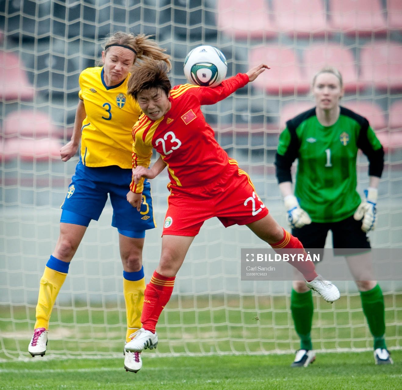 Stina Segerström, Sverige, You Jia, Kina