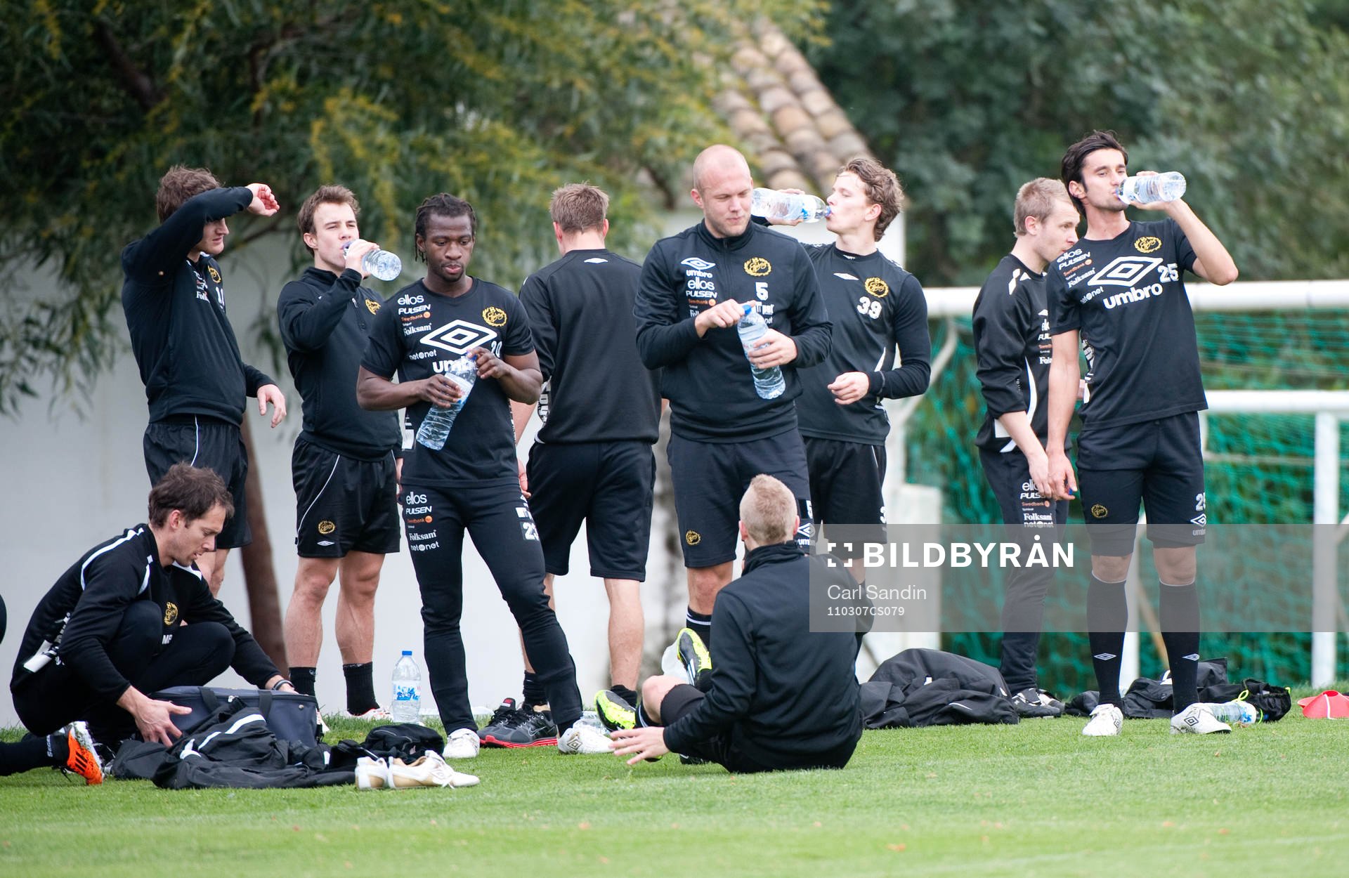 Elfsborg, vatten paus