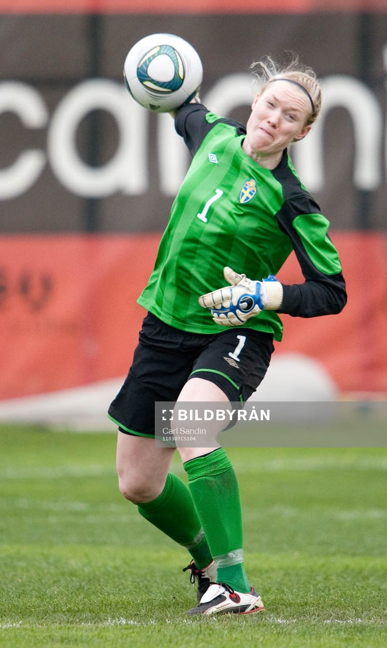  Hedvig Lindahl, målvakt, Sverige.