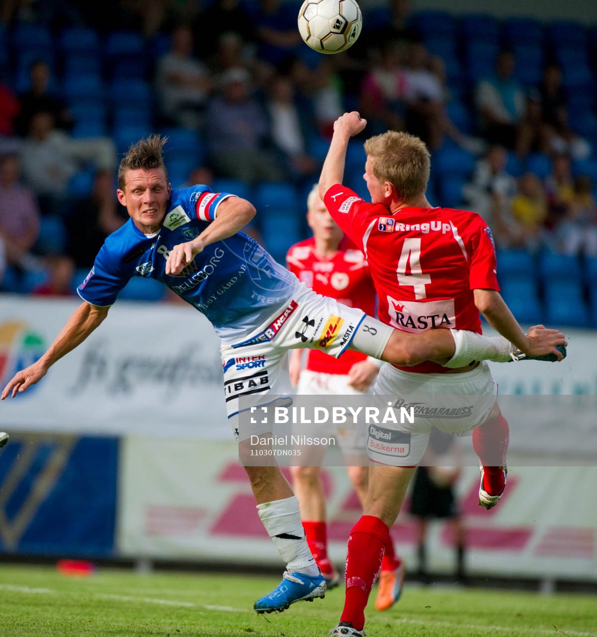 Erik Isralesson, Kalmar och Kristian Haynes, Trelleborg