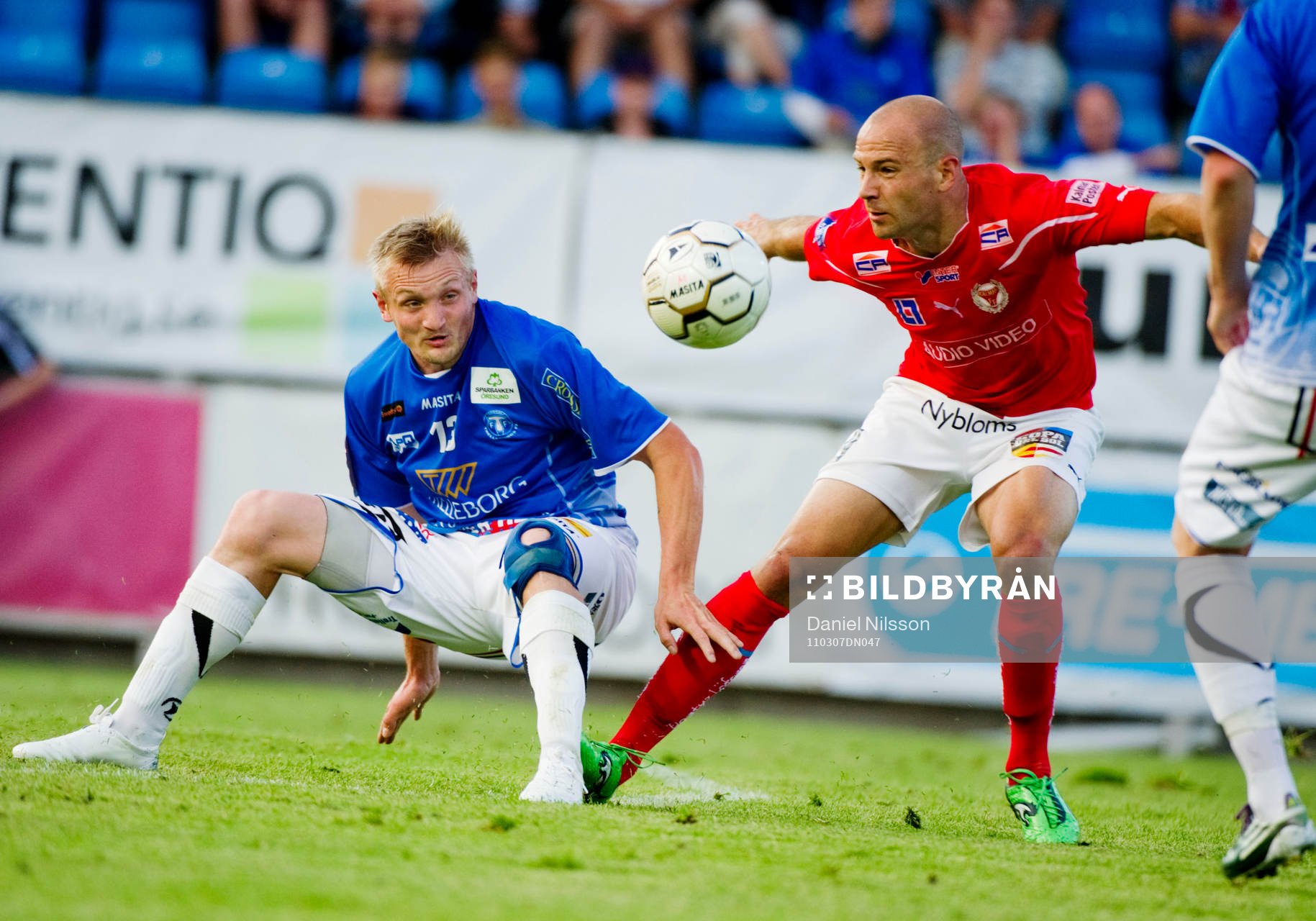 Fredrik Jensen, Trelleborg och Stefan Larsson, Kalmar