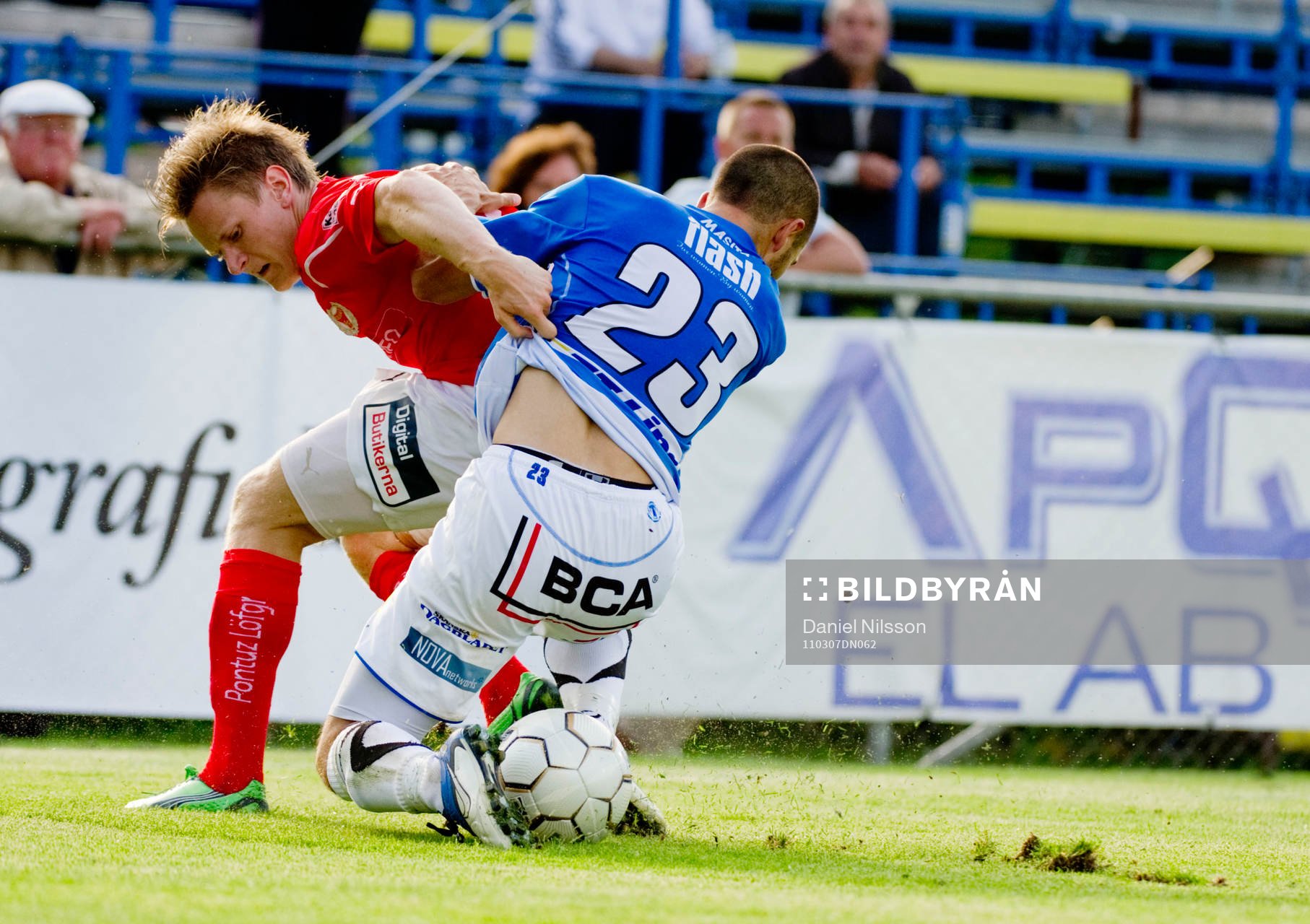Erdin Demir, Trelleborg och Mattias Johansson, Kalmar