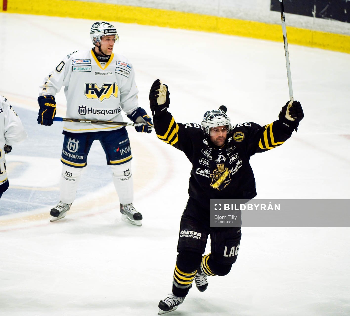 Martin Thörnberg, HV71 och Kent McDonell,  AIK