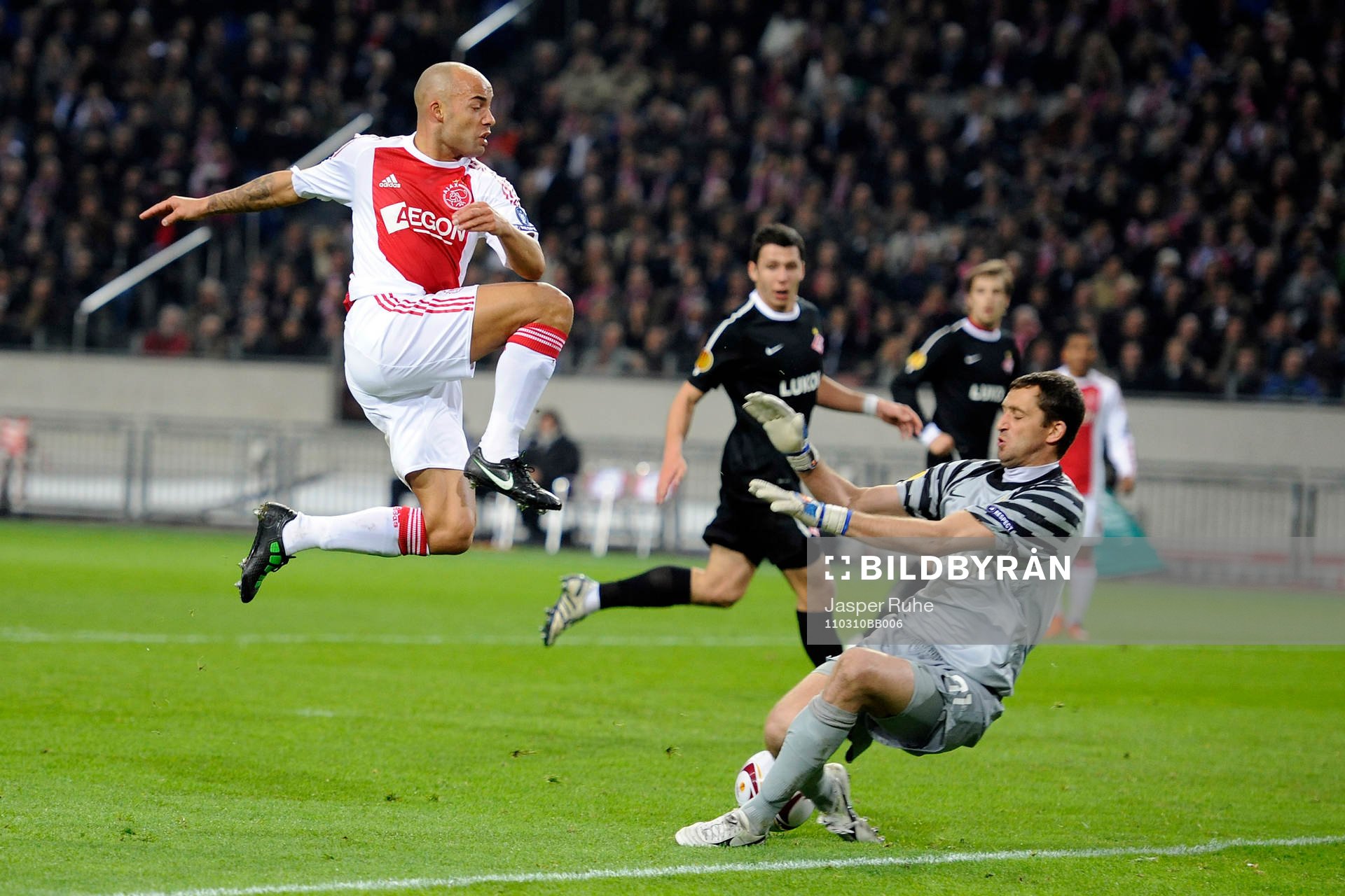 Demy de Zeeuw, Ajax och Andriy Dykan, Spartak Moskva