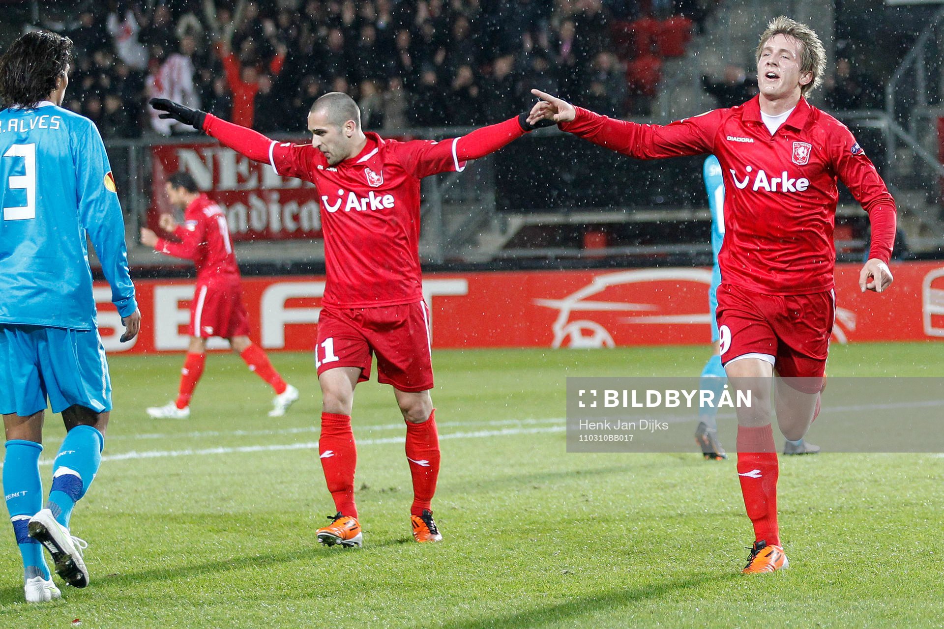 Luuk de Jong,  Twente, jubel