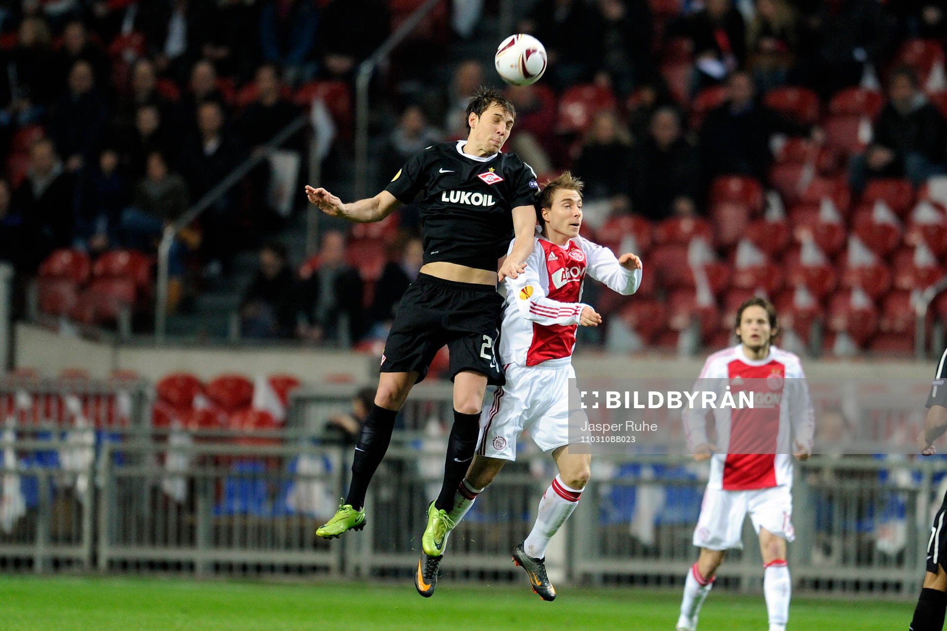 Artem Dzyuba, Spartak Moskva och Christian Eriksen, Ajax