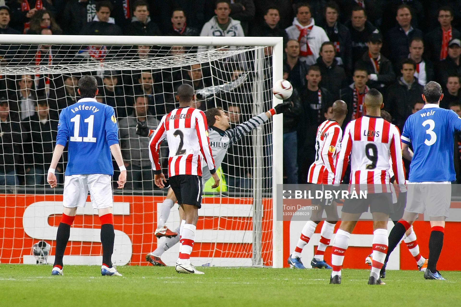 Andreas Isaksson, målvakt, PSV