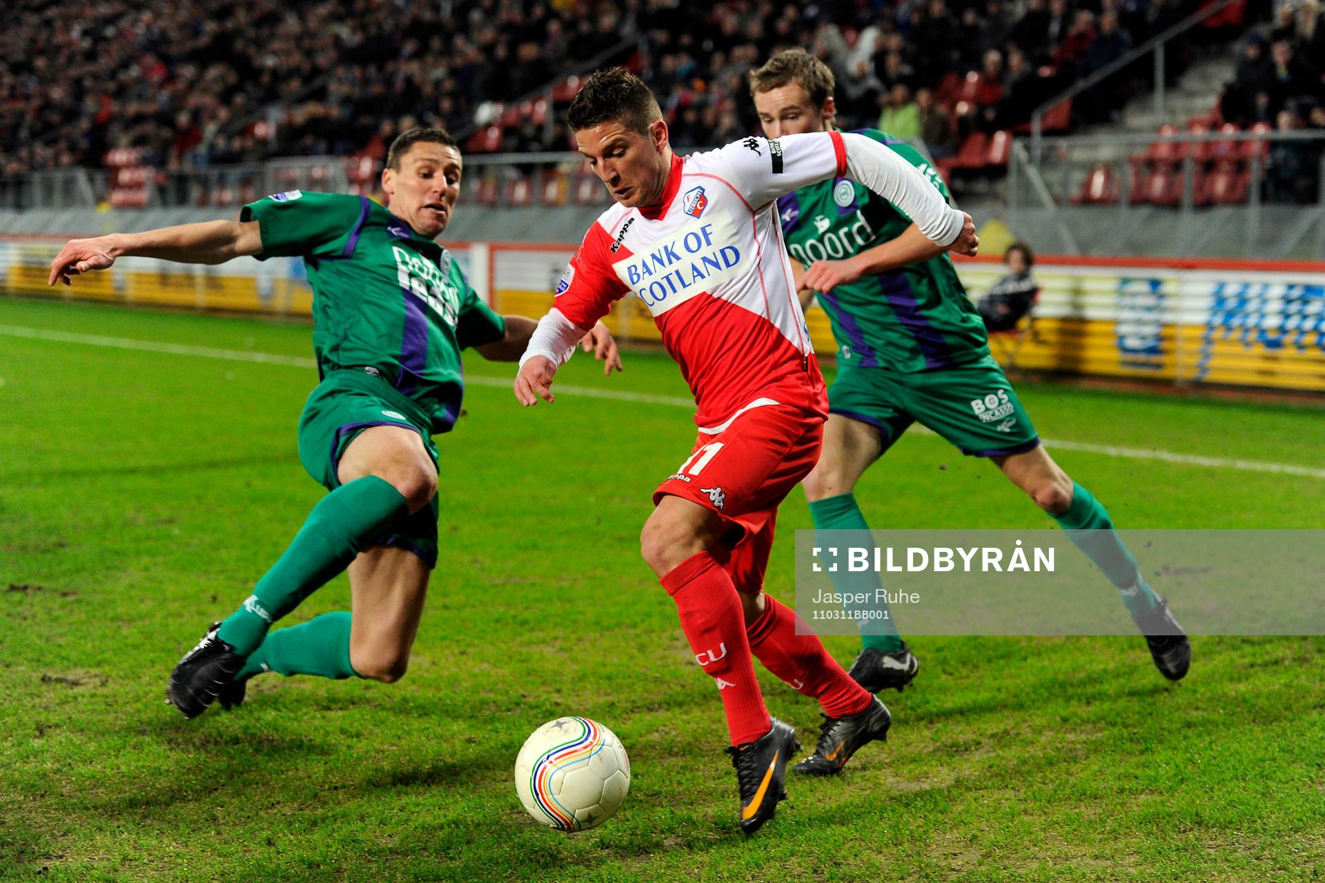   Jonas Ivens, Groningen och Dries Mertens, Utrecht.