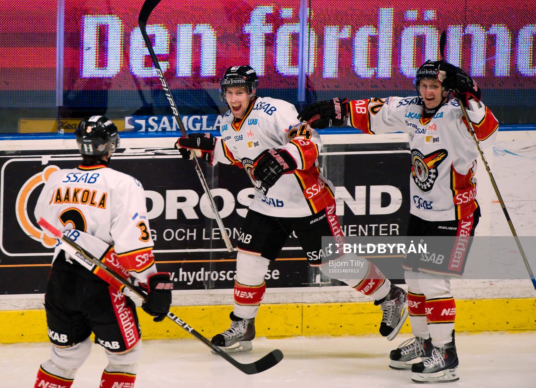 Cam Abbott och Joonas Vihko, Luleå