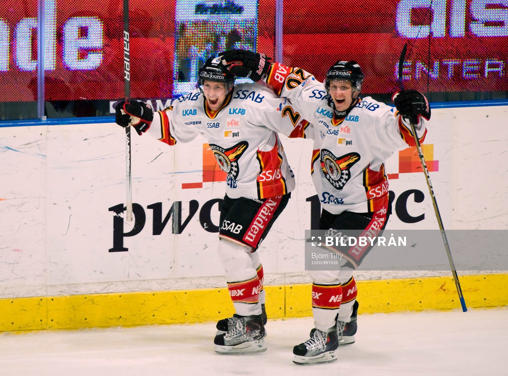 Cam Abbott och Joonas Vihko, Luleå