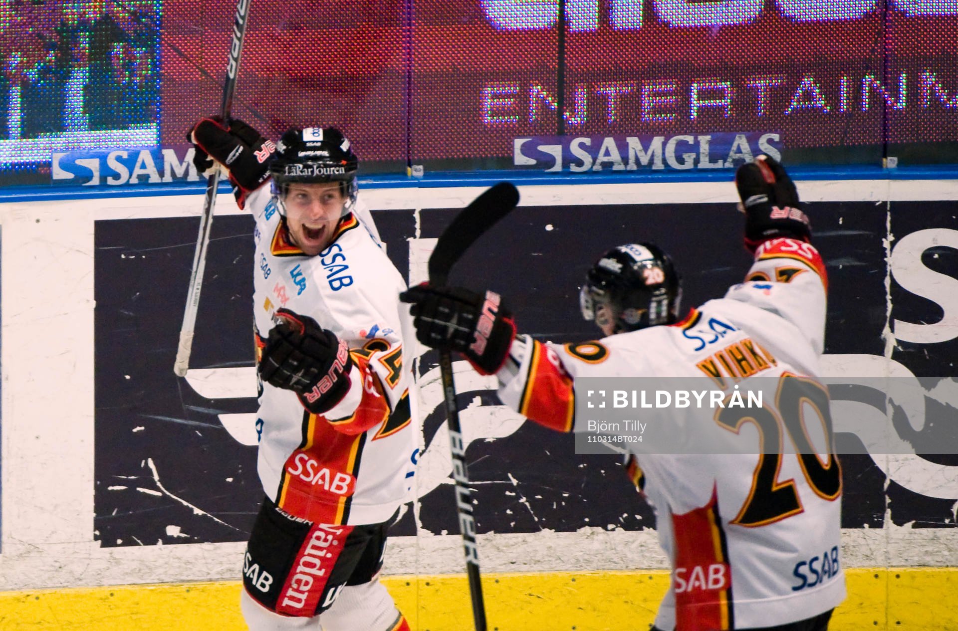 Cam Abbott och Joonas Vihko, Luleå