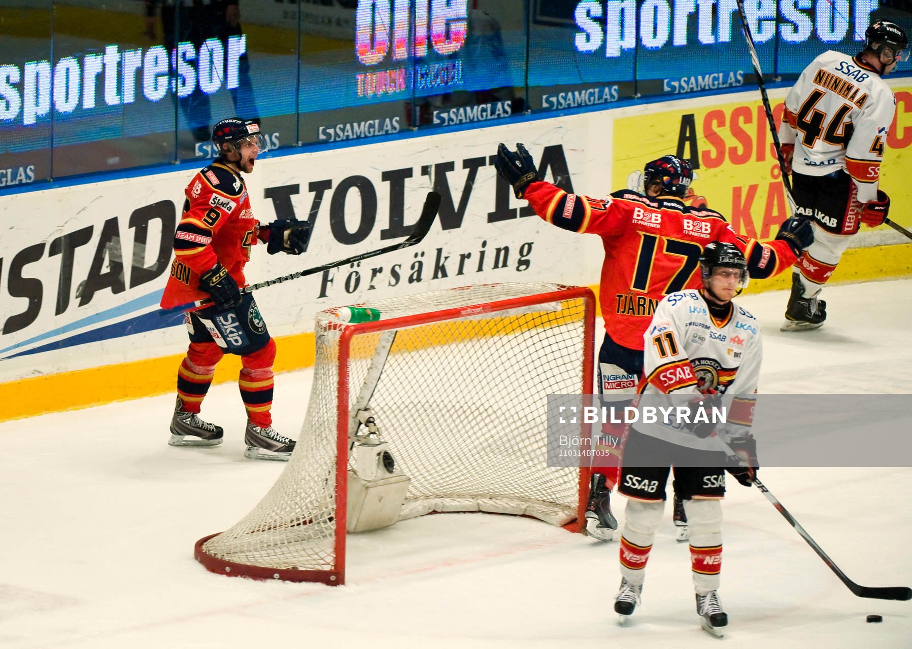 Kristofer Ottosson, Mathias Tjärnqvist, Djurgården, jubel