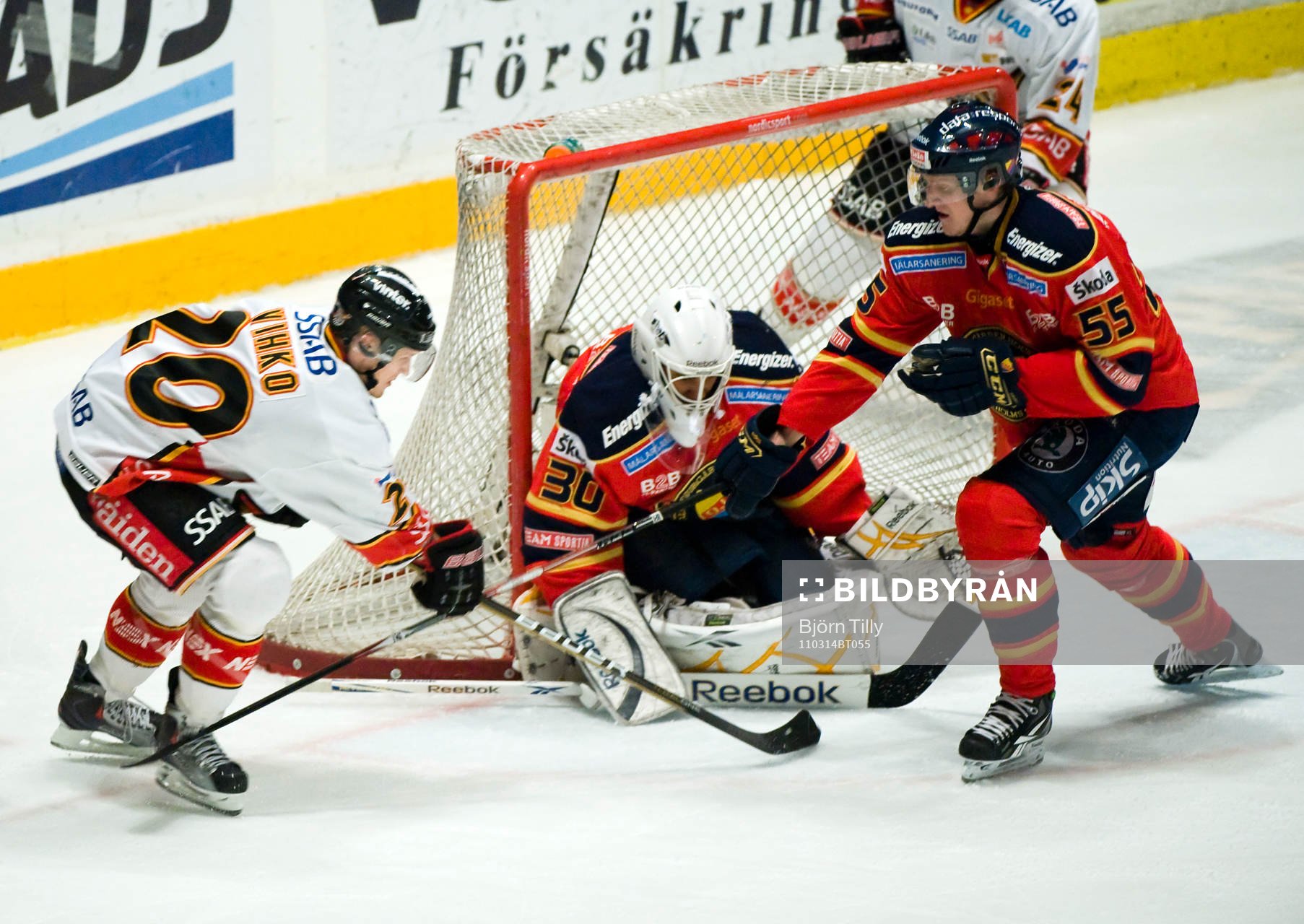 Joonas Vihko, Luleå, Mark Owuya, målvakt och David