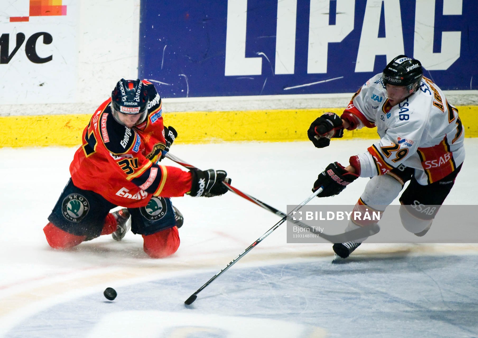 Daniel Brodin, Djurgården och Chris Abbott, Luleå