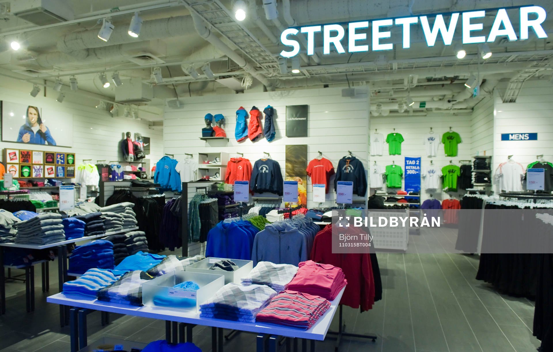 Streetwear, Intersport, sport, butik, sportbutik