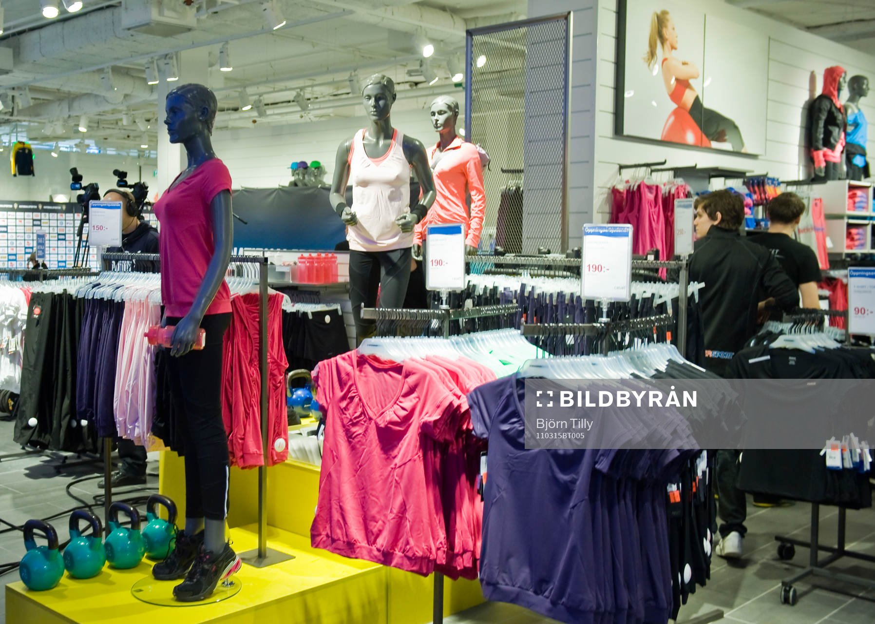 Fitness, Intersport, sport, butik, sportbutik